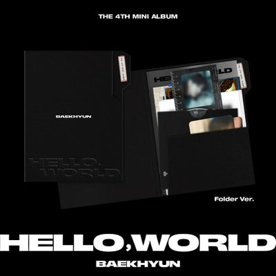 BAEKHYUN - 4th Mini Album [Hello, World] (Folder Ver.)