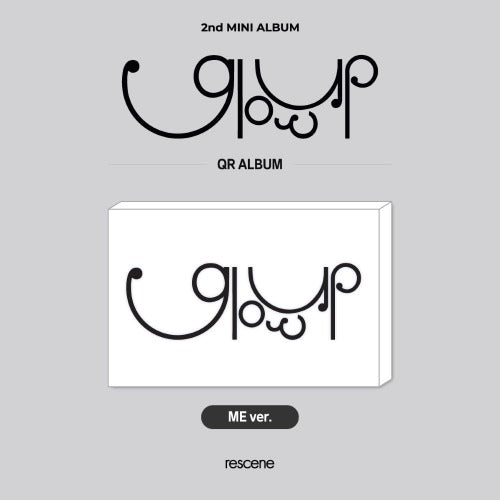 RESCENE - 2nd Mini Album [Glow Up] (ME Ver. - QR Ver.)