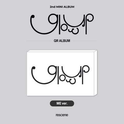 RESCENE - 2nd Mini Album [Glow Up] (ME Ver. - QR Ver.)
