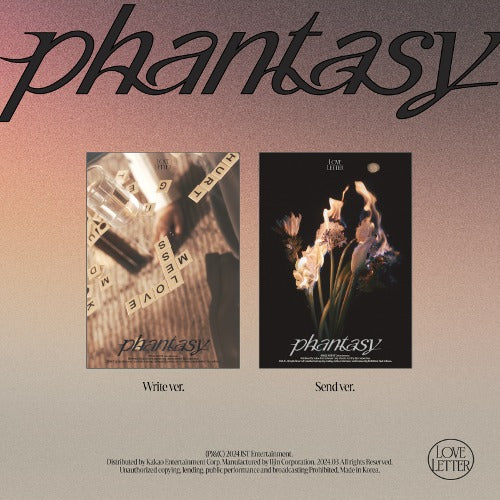 THE BOYZ - 2nd Full Album [Phantasy_ Pt.3 Love Letter] (RANDOM | Write / Send Ver.)