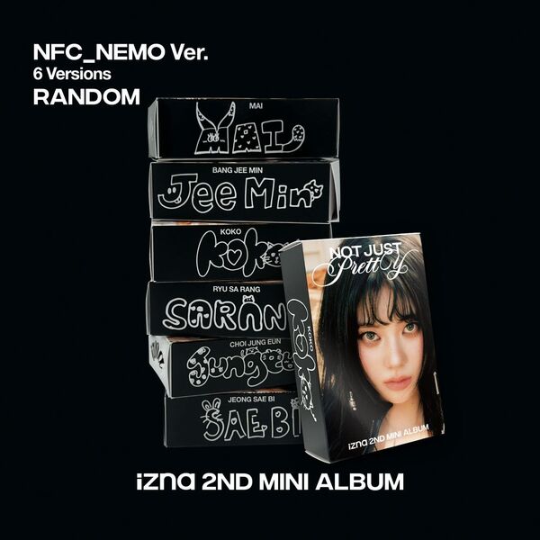 izna - 2nd Mini Album [Not Just Pretty] (NFC_Nemo Ver.)