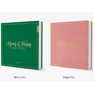 TWICE - 1st Full Album Repakage Album [MERRY & HAPPY] (RANDOM | MERRY / HAPPY Ver.)