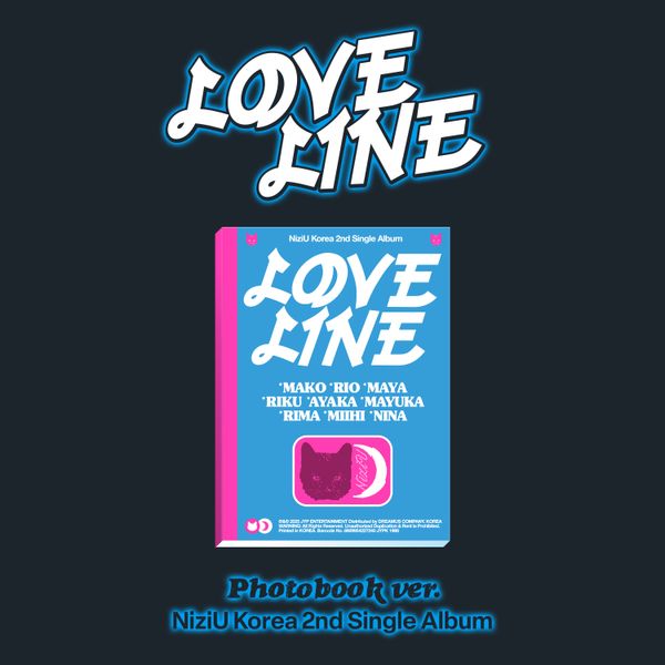 NiziU - 2nd Single Album [LOVE LINE] (Photobook Ver.)
