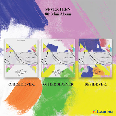 SEVENTEEN - 8th Mini Album [YOUR CHOICE] (RANDOM | One Side / Other Side / Beside Ver.)
