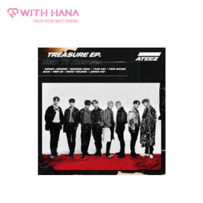 ATEEZ - Japan 1st Mini Album [TREASURE EP.Map To Answer] (DVD/Standard A Ver.)
