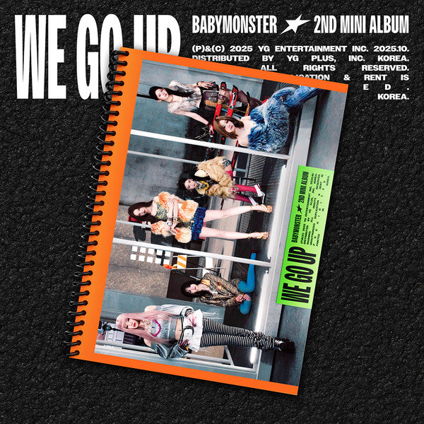 BABYMONSTER - 2nd Mini Album [WE GO UP] (GO Ver.)