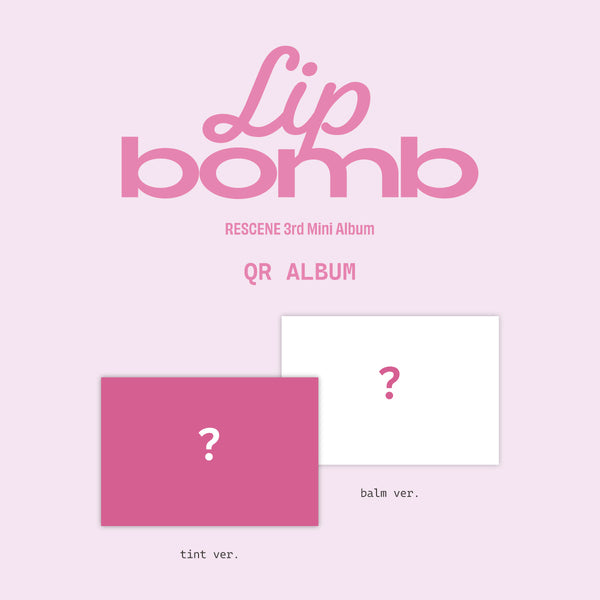 RESCENE - 3rd Mini Album [lip bomb] (QR - photocard Ver.)
