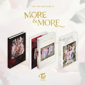 TWICE - 9th Mini Album [MORE & MORE] (RANDOM | A / B / C Ver.)