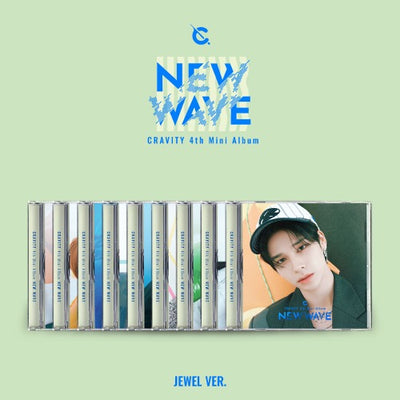 CRAVITY - 4th Mini Album [NEW WAVE] (Jewel Ver. - Limited Edition)