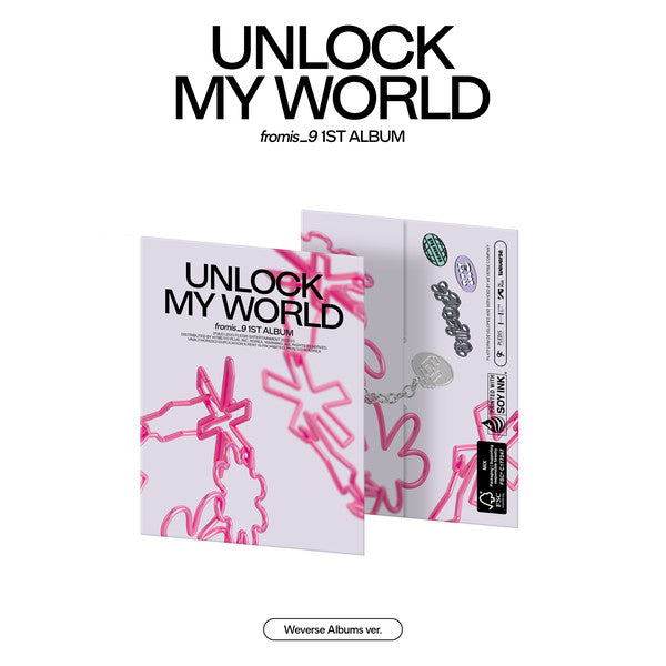 fromis_9 - 1st Full Album [UNLOCK MY WORLD] (Weverse ALBUMS Ver.)