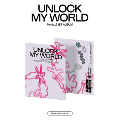 fromis_9 - 1st Full Album [UNLOCK MY WORLD] (Weverse ALBUMS Ver.)
