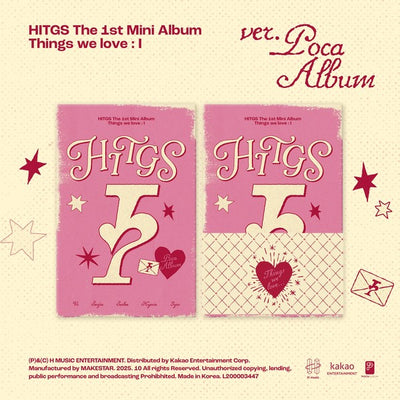 HITGS - 1st Mini Album [Things we love : I] (POCA Ver.)