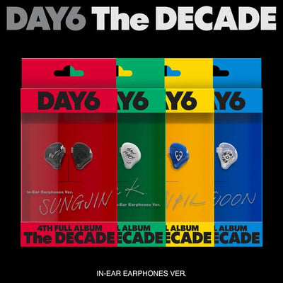 DAY6 - 4th Full Album [The DECADE] (In -Ear Earphones Ver.)