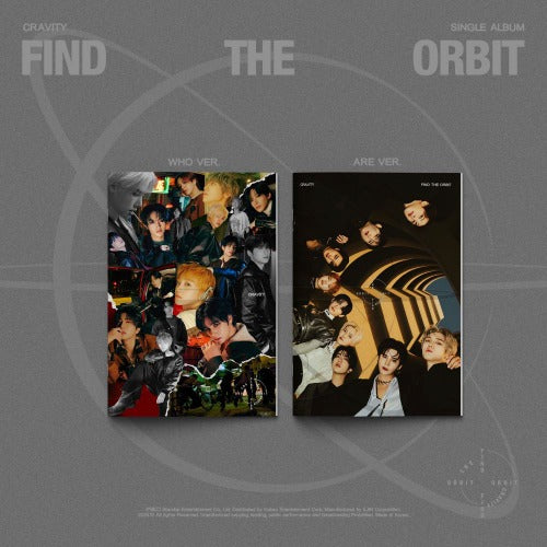 CRAVITY - 1st Single Album [FIND THE ORBIT] (RANDOM | WHO / ARE Ver.)