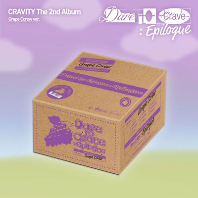 CRAVITY - 2nd Full Album [Dare to Crave : Epilogue] (Grape Ccrew Ver. - Limited Edition)