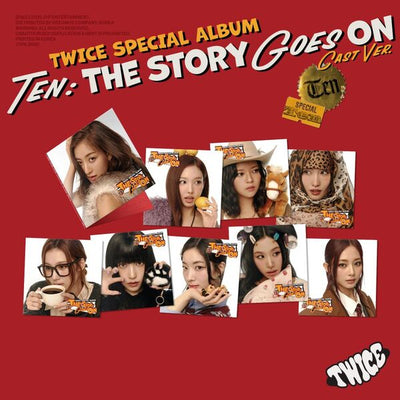 TWICE - Special Album [TEN: The Story Goes On] (CAST Ver.)