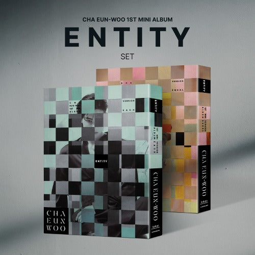 CHA EUNWOO - 1st Mini Album [ENTITY] (RANDOM | EACH / EQUAL Ver.)