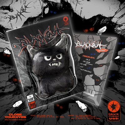 CLOSE YOUR EYES - 3rd Mini Album [blackout] (black CLting -i Ver.)