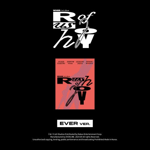 WHIB - 3rd Single Album [Rush of Joy] (EVER Ver.)