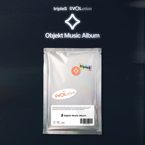 tripleS - 1st Mini Album [EVOLution <MUJUK ⟡>] (Objekt Music Album)