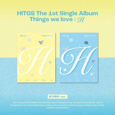 HITGS - The 1st Single Album [Things we love : H] (EVER Ver.)