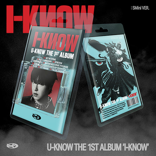 U-KNOW - 1st Full Album [I -KNOW] (SMini Ver. - SMART ALBUM)