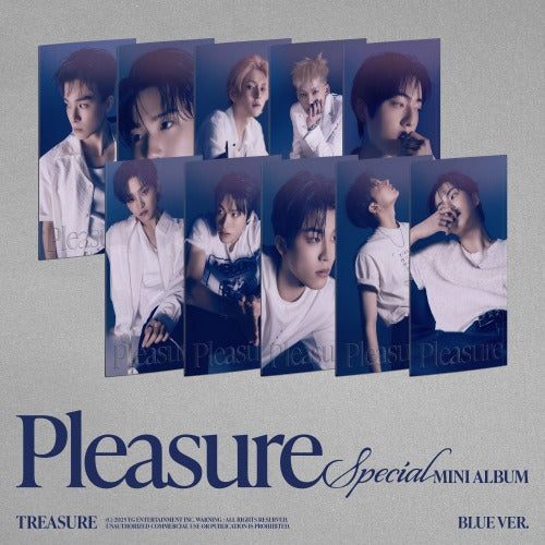 TREASURE - Special Mini Album [PLEASURE] (BLUE Ver.)