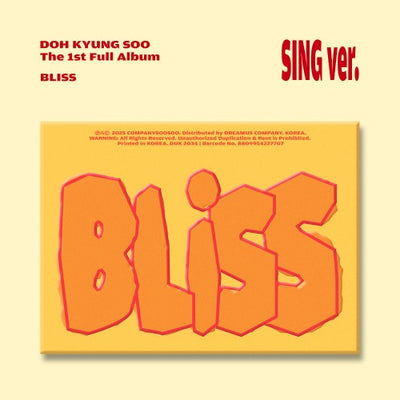 D.O. - 1st Full Album [BLISS] (Sing Ver.)