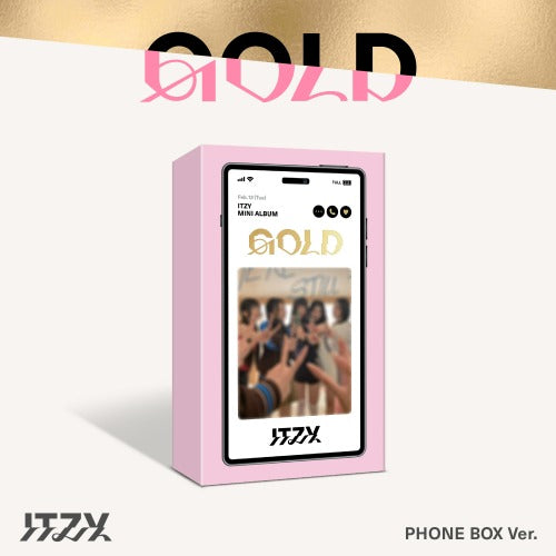 ITZY - 9th EP Album [GOLD] (PHONE BOX Ver.)