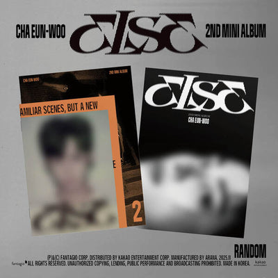 CHA EUNWOO - 2nd Mini Album [ELSE]