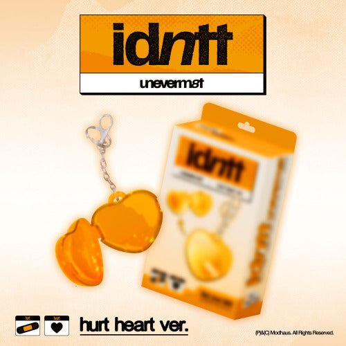 idntt - 1st Mini Album [unevermet] (hurt heart Ver. - Limited Edition)