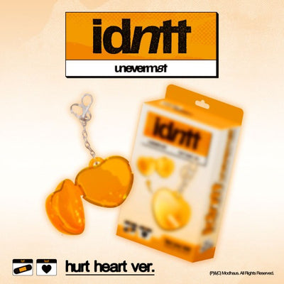 idntt - 1st Mini Album [unevermet] (hurt heart Ver. - Limited Edition)