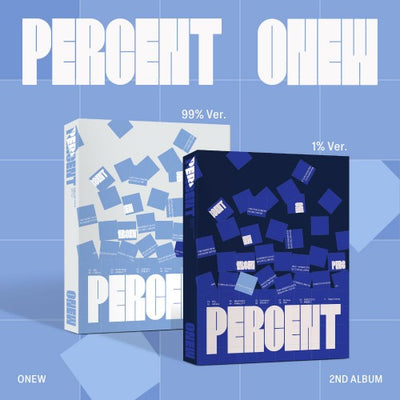 ONEW - 2nd Full Album [PERCENT] (Photobook Ver.)