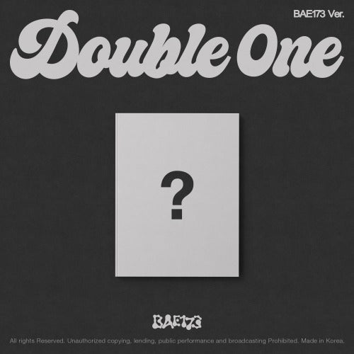 Double 0ne - 1st Mini Album [Xpert] (BAE173 Ver.)