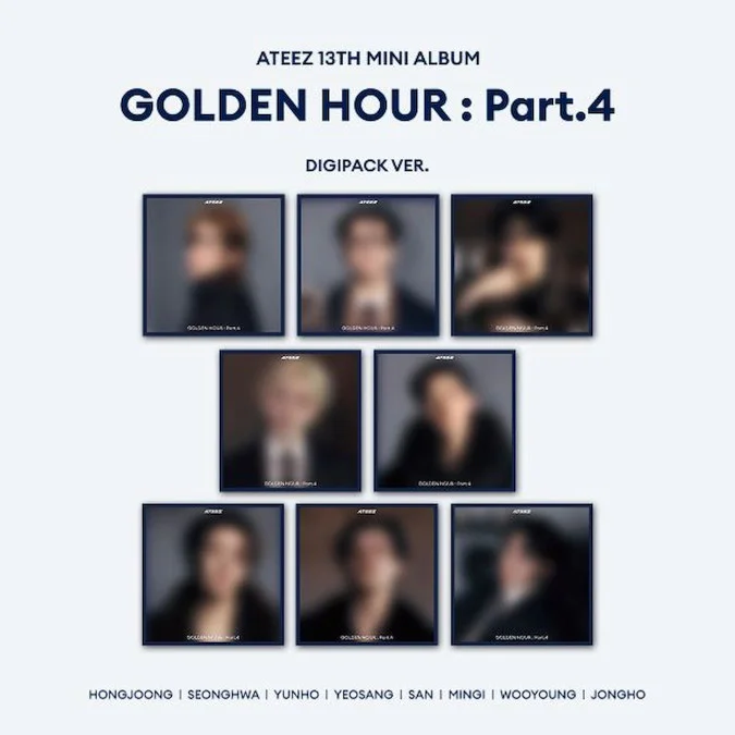 ATEEZ - 13th Mini Album [GOLDEN HOUR : Part.4]
