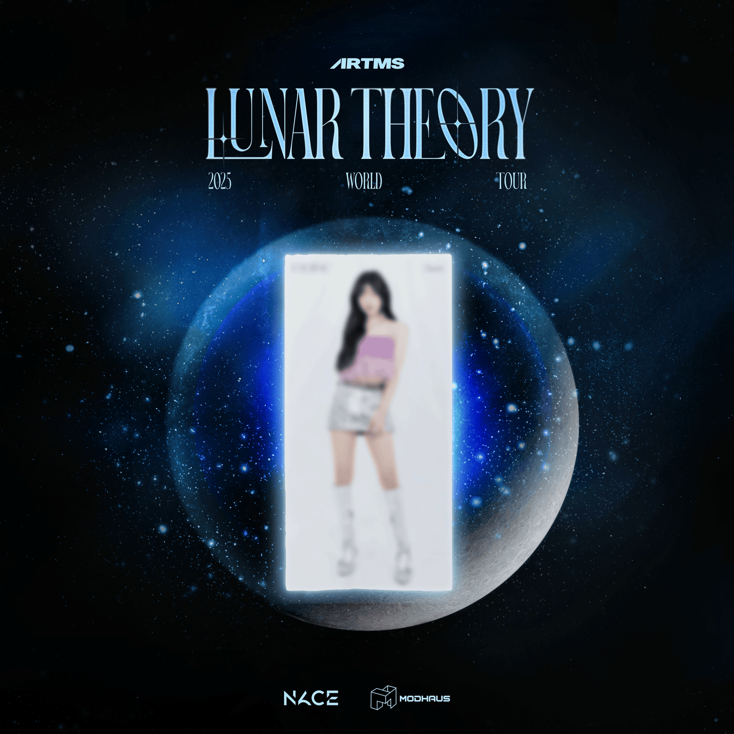 [PRE-ORDER] ARTMS <Lunar Theory Tour> Official M.D. — Fabric Poster