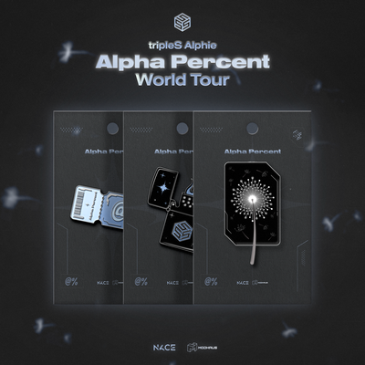 [PRE-ORDER] tripleS <Alpha Percent Tour> Fan Zone — Enamel Pins