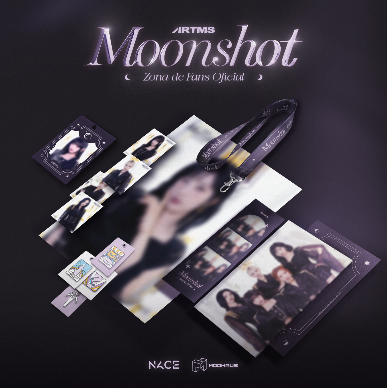 [MX ENVÍO] ARTMS "MOONSHOT" Zona de Fans — OURII Kit