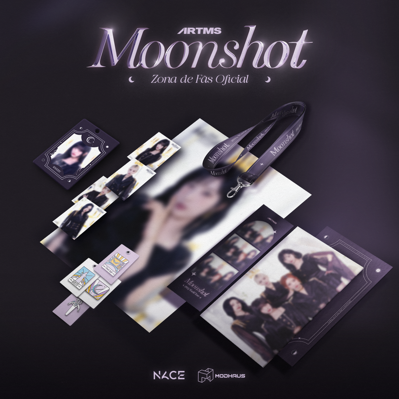 [BR ENVIO] ARTMS "MOONSHOT" Zona de Fãs — OURII Kit