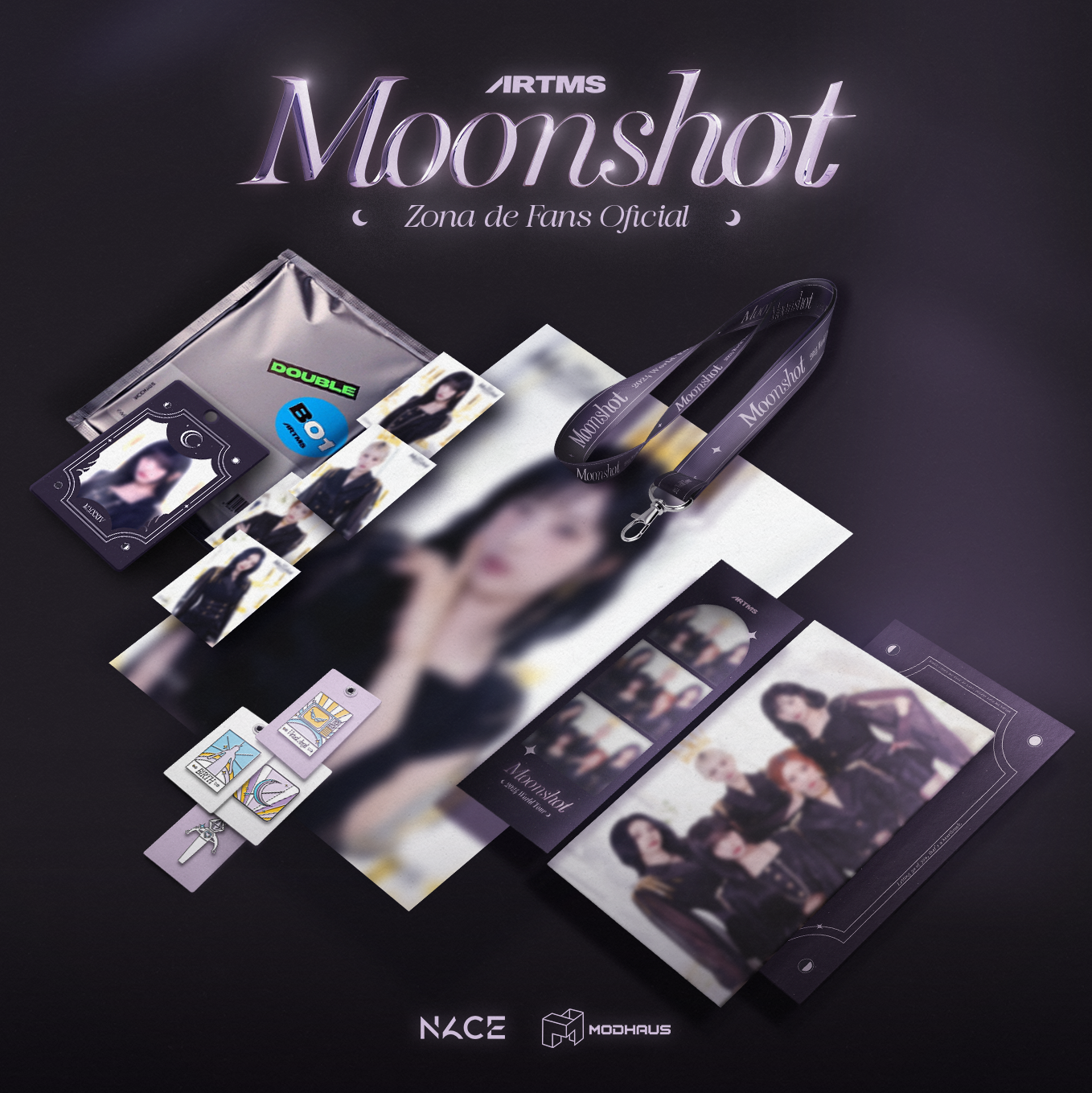 [MX ENVÍO] ARTMS "MOONSHOT" Zona de Fans — OURII Plus Kit