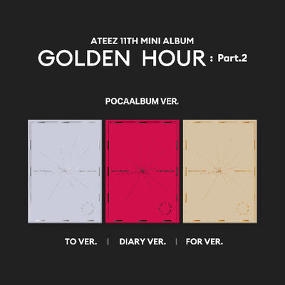 ATEEZ - 11th EP Album [GOLDEN HOUR : Part.2] (POCA Album Ver.)