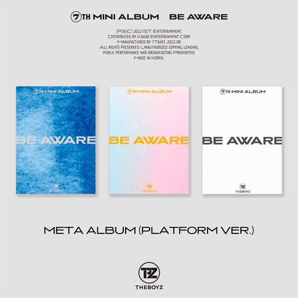 THE BOYZ - 7th Mini Album [BE AWARE] (PLATFORM Ver.)