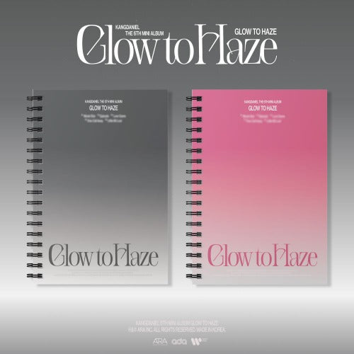 KANGDANIEL - 6th Mini Album [Glow to Haze] (Photo Book Ver.)