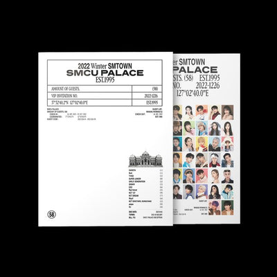 SMTOWN - 10th Winter Album [SMTOWN : SMCU PALACE] (Portrait Book Ver.)