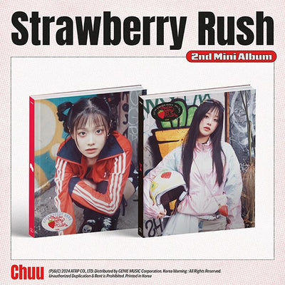 CHUU - 2nd Mini Album [Strawberry Rush] (RANDOM | Strawberry / Rush Ver.)