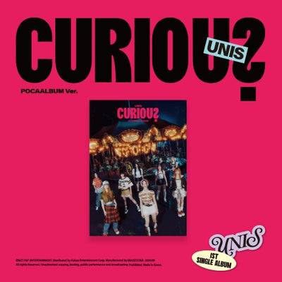 UNIS - 1st Single Album [CURIOUS] (POCAALBUM Ver.)