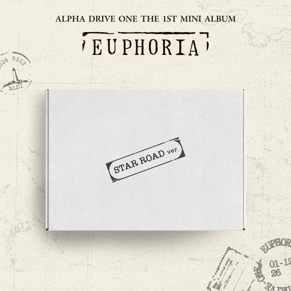 ALPHA DRIVE ONE - 1st Mini Album [EUPHORIA] (STAR ROAD Ver.)