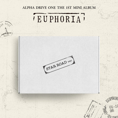 ALPHA DRIVE ONE - 1st Mini Album [EUPHORIA] (STAR ROAD Ver.)