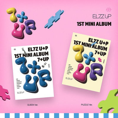 EL7Z U+P - 1st Mini Album [7+UP] (RANDOM | QUEEN ver / PUZZLE Ver.)