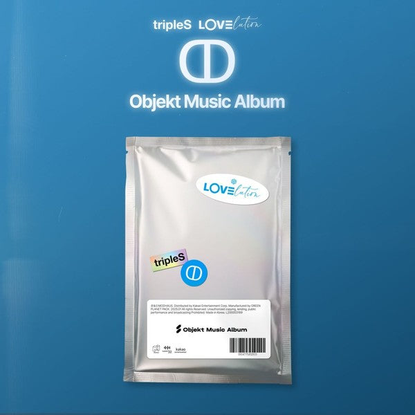 tripleS - 1st Mini Album [LOVElution <MUHAN ↀ>] (Objekt Music Album)